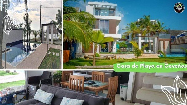 Casa de Playa frente al mar en Coveñas