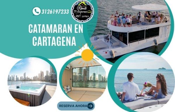 Catamarán Exclusivo de Cartagena VIP